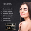 By NAKED fact Radiant-Pro Charcoal Exfoliating Body Scrub For Removing Tan, Unclogs pore & Dead Skin Cells | Rough & Bumpy Skin, Blackhead & Pigmented Skin | Niacinamide, Walnut powder & Tea Tree Oil | For Smooth, Soft & Bright Skin | For Men & Women | 100g - Image 2