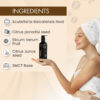by NAKED fact SMCT Base Microbial OUD Unisex Body Wash | Refreshing Shower Gel for Deep Cleansing, Exfoliating, Hydrating, Moisturising, Softer & Smoother Skin Infused with Citrus paradisi seed, Illicium Verum Fruit, Citrus Junos seed-300 ml - Image 6