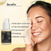 by NAKED fact Anti Ageing Serum for Face with Argireline, Niacinamide, Vitamin E & Squalene| Boosts Collagen | Reduces Fine Lines & Wrinkles| Dark spot corrector| UV protection| Fights Signs of Ageing| For Mature, Combination & Dry Skin, 30ml - Image 3