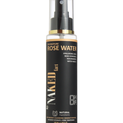 by NAKED fact Rose Water| Facial Tonic Mist with Witch hazel, Rose Hydrosol & Niacinamide| Hydrates Plumps & Minimises Open Pores for Glowing Skin| Balances & Restores Skin's pH Levels| Alcohol Free | For All Skin Types| 100ml